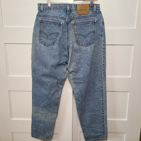 Levi’s 951 Relaxed Fit Jeans Size 16 Short Tapered Leg Made in USA - Picture 2 of 4